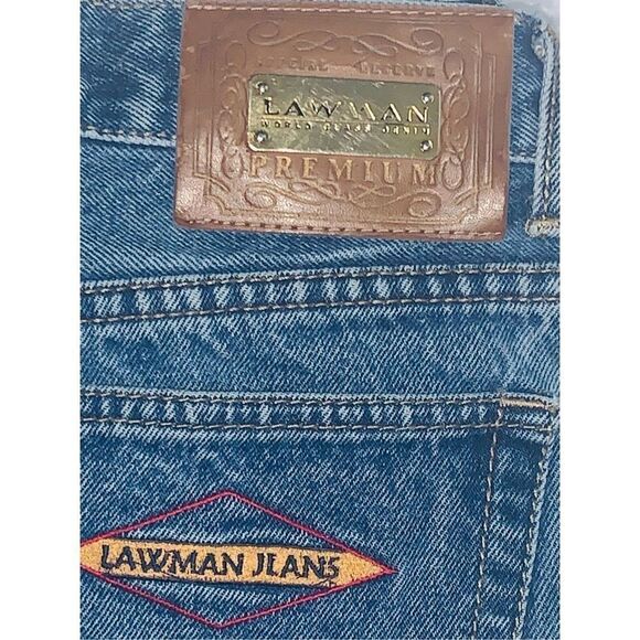 Vintage Lawman Stonewash Jeans Hong Kong Size 8 - Picture 7 of 16